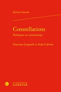 Constellations - Poétiques en contretemps