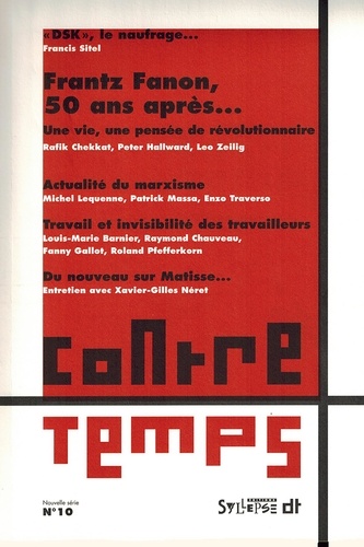 Isabelle Garo - ContreTemps N° 10, juin 2011 : Frantz Fanon, 50 ans après....