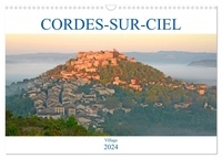 Patrice Thébault - CALVENDO Places  : CORDES-SUR-CIEL Village (Calendrier mural 2024 DIN A3 vertical), CALVENDO calendrier mensuel - Village de Cordes-sur-Ciel en Occitanie.