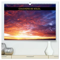 Couchers de soleil (Calendrier mural 2026 DIN A2 vertical) calendrier de bureau