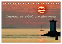 Couchers de soleil sur Kermorvan (Calendrier de bureau 2026 DIN A5 vertical), CALVENDO calendrier mensuel