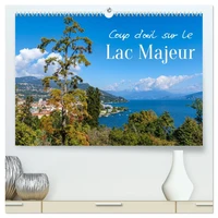Coup d'oeil sur le Lac Majeur (Calendrier mural 2026 DIN A2 vertical) calendrier de bureau