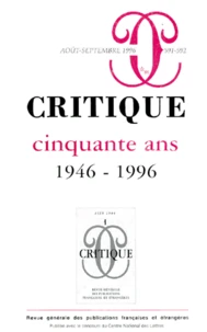CINQUANTE ANS 1946-1996