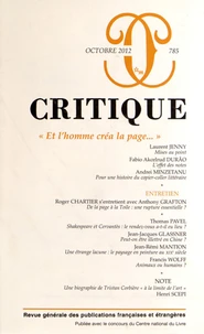 "Et l'homme créa la page..."