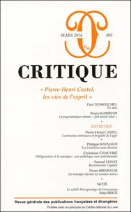 "Pierre-Henri Castel, les vies de l'esprit"