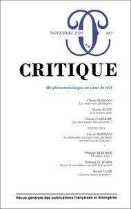 Une phénoménologie au coeur du réel