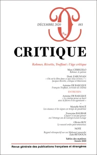 Rohmer, Rivette, Truffaut : l'âge critique