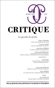 Philippe Roger - Critique N° 898, mars 2022 : La querelle du mérite.