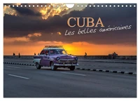 Cuba les belles américaines (Calendrier mural 2026 DIN A4 vertical), CALVENDO calendrier mensuel