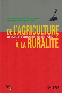  Snetap-fsu - De l'agriculture a la ruralite - Les enjeux de l'enseignement agricole uiblic.