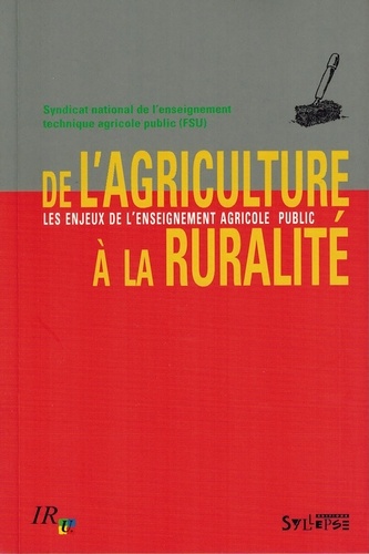  Snetap-fsu - De l'agriculture a la ruralite - Les enjeux de l'enseignement agricole uiblic.
