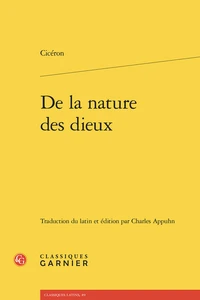 De la nature des dieux