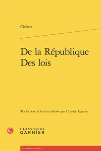 De la République ; Des lois