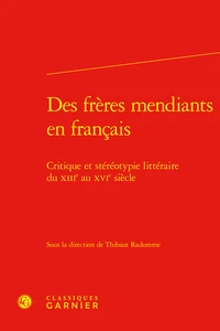 Des frères mendiants en français