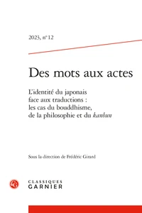 L'identité du japonais face aux traductions