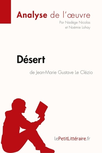 Désert de Jean-Marie Gustave Le Clézio