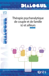 Thérapie psychanalytique de couple et de famile ici et ailleurs