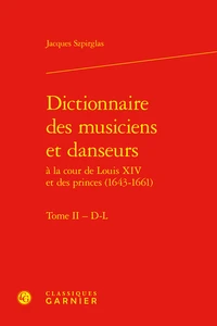 Dictionnaire des musiciens et danseurs