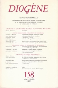  Gallimard - Diogène N° 158 : .