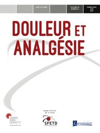 Douleur et Analgésie Volume 36 N° 2, juin 2023