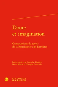 Doute et imagination