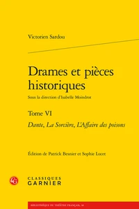 Drames et pieces historiques