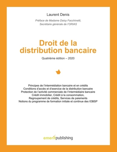 Droit de la distribution bancaire 4e édition