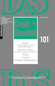Droit et Société N° 101, 2019