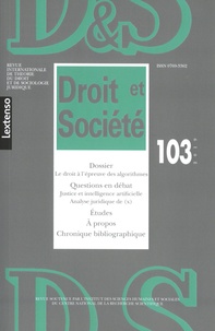  LGDJ - Droit et Société N° 103/2019 : .