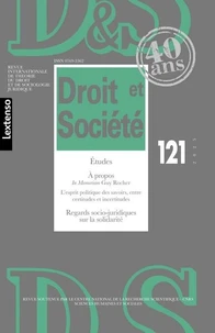 Droit et Société N° 121/2026