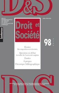 Droit et Société N° 98/2018