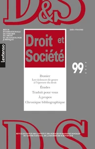 Droit et Société N° 99/2018