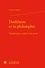 Durkheim et la philosophie. Représentation, réalité et lien social