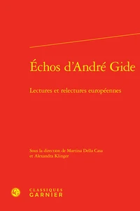 Echos d’André Gide