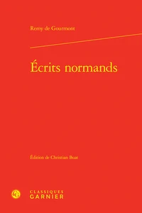Ecrits normands