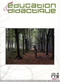 Education & didactique Vol. 5, N° 2, novembre 2011