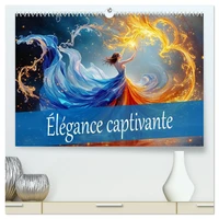 Élégance captivante (Calendrier mural haut de gamme 2027 DIN A2 vertical), CALVENDO calendrier mensuel