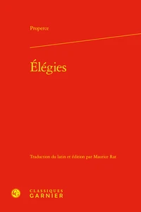 Elégies