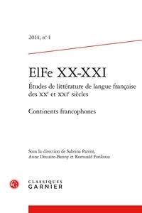  Classiques Garnier - ElFe XX-XXI N°4 : .