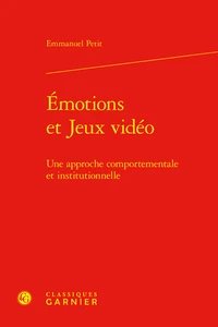Emotions et jeux vidéo