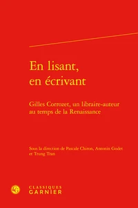 En lisant, en écrivant