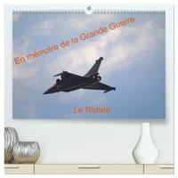 En mémoire de la Grande Guerre Le Rafale  (Calendrier mural 2026 DIN A2 vertical) calendrier de bureau