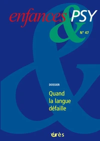 Quand la langue défaille