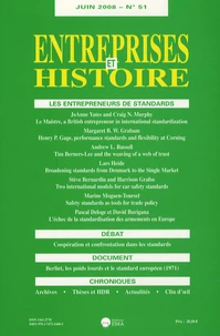 Les entrepreneurs de standards