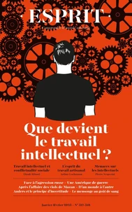 Le travail intellectuel