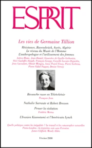 Esprit N° 262 Février 2000 : Les vies de Germaine Tillion