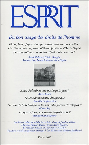 Olivier Mongin et  Collectif - Esprit N° 312, Février 2005 : Du bon usage des droits de l'homme.