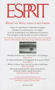 Retour sur terre, retour à nos limites