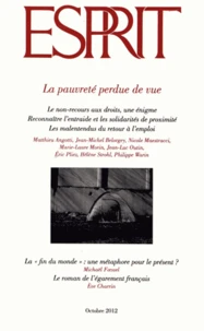 La pauvreté perdue de vue