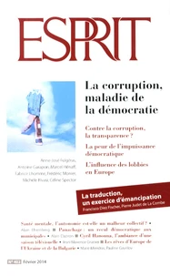 La corruption, maladie de la démocratie
